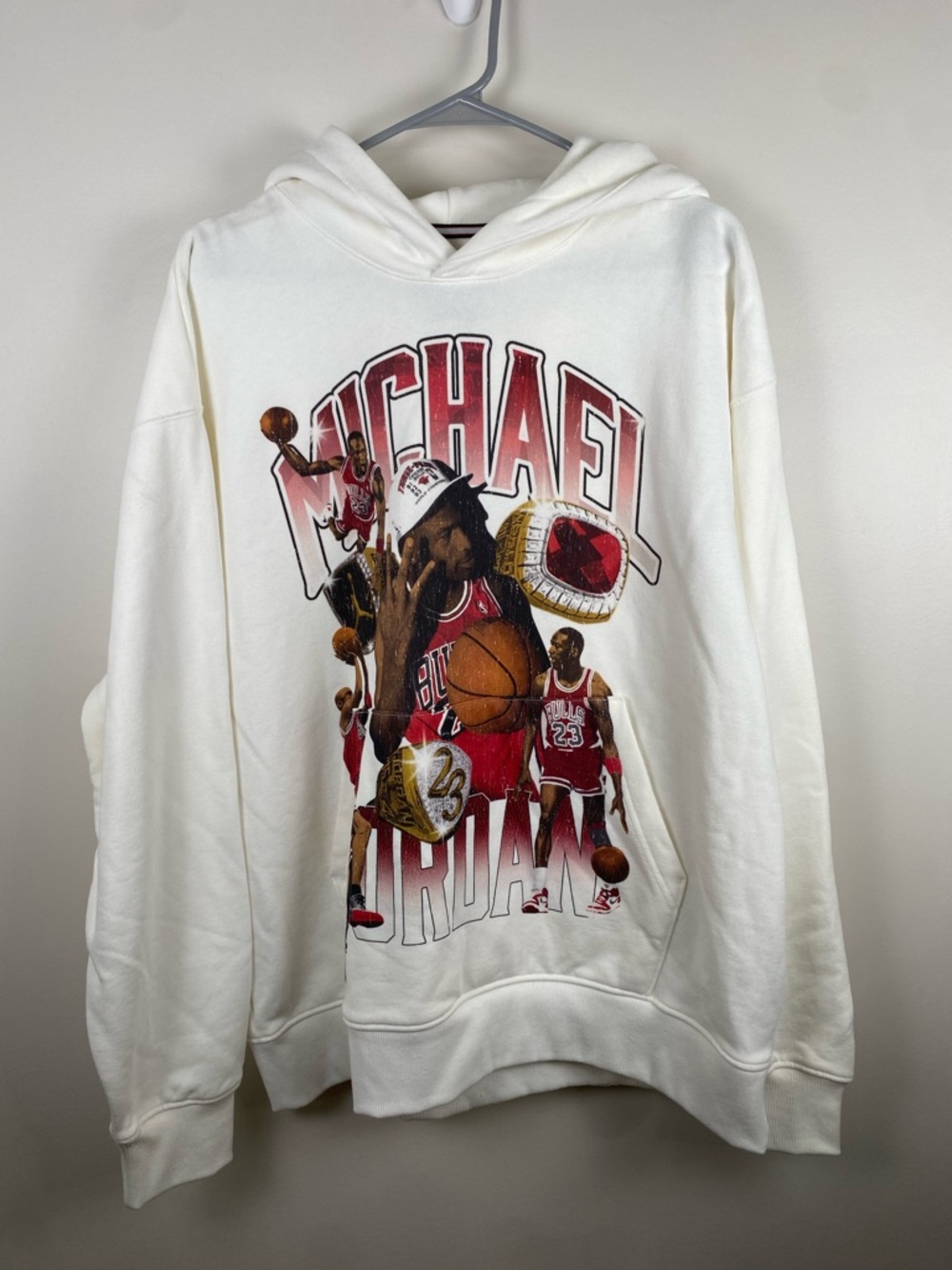 NWT Michael Jordan Fleece Graphic Hoodie XXL